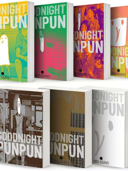 Goodnight Punpun Volume 1-7 Collection 7 Books Set By Inio Asano