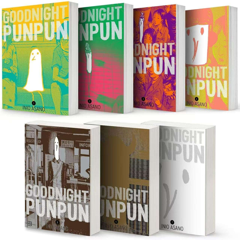 Goodnight Punpun Volume 1-7 Collection 7 Books Set By Inio Asano