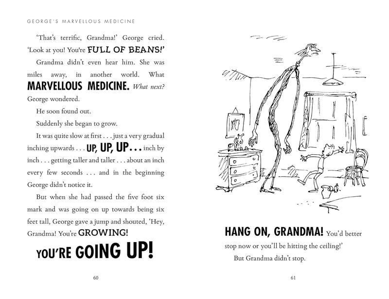 George's Marvellous Medicine by Roald Dahl (Author), Quentin Blake (Illustrator)