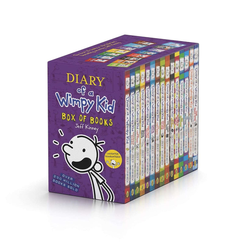 Diary of a Wimpy Kid Boxset: 15 Books Collection by Jeff Kinney