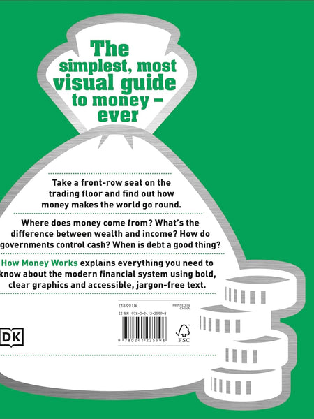 How Money Works: The Facts Visually Explained (How Things Work) by DK