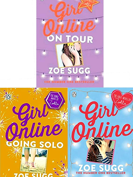 Girl Online 3 books collection (Girl Online ,Girl Online: On Tour, (HB )Girl Online: Going Solo )  by Zoe (Zoella) Sugg (Author)