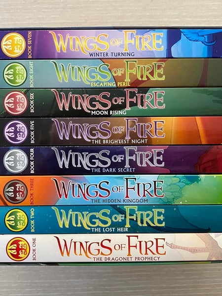 Wings Of Fire (8 Books) –  by Tui T. Sutherland (Author)
