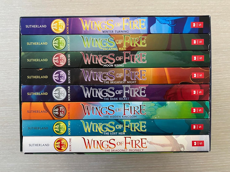 Wings Of Fire (8 Books) –  by Tui T. Sutherland (Author)