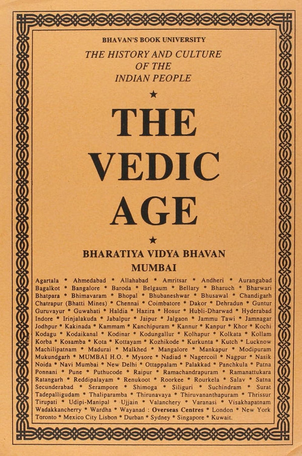 The Vedic Age by R. C. Majumdar