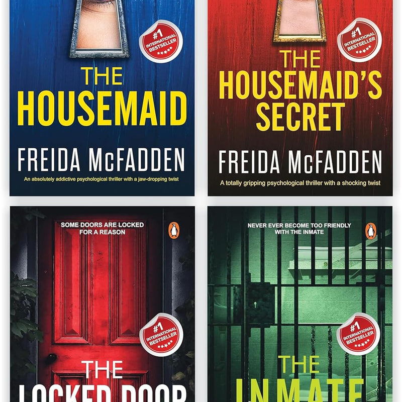 By Freida McFadden Books Collection set: The Housemaid, The
