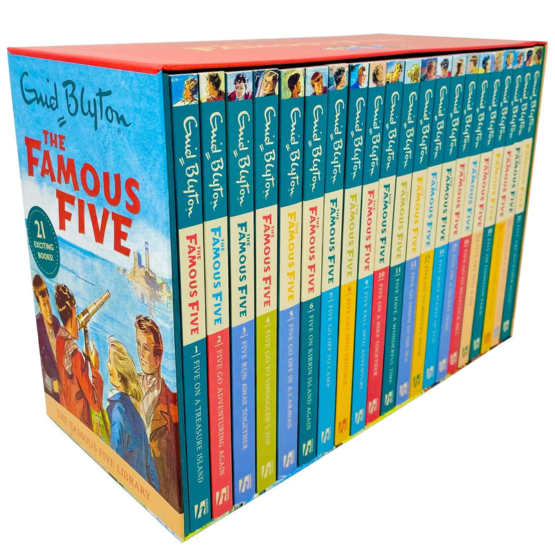 Famous Five Box Set (All 21 Books)