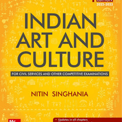 Indian Art and Culture by Nitin Singhania - 4th Edition (2024)