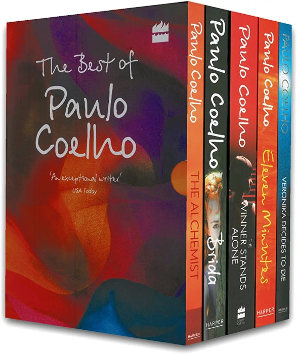 Paulo Coelho 5 Books Set collection ( Eleven minutes, The winner stands alone, Veronica decide to die, Brida, The Alchemist )