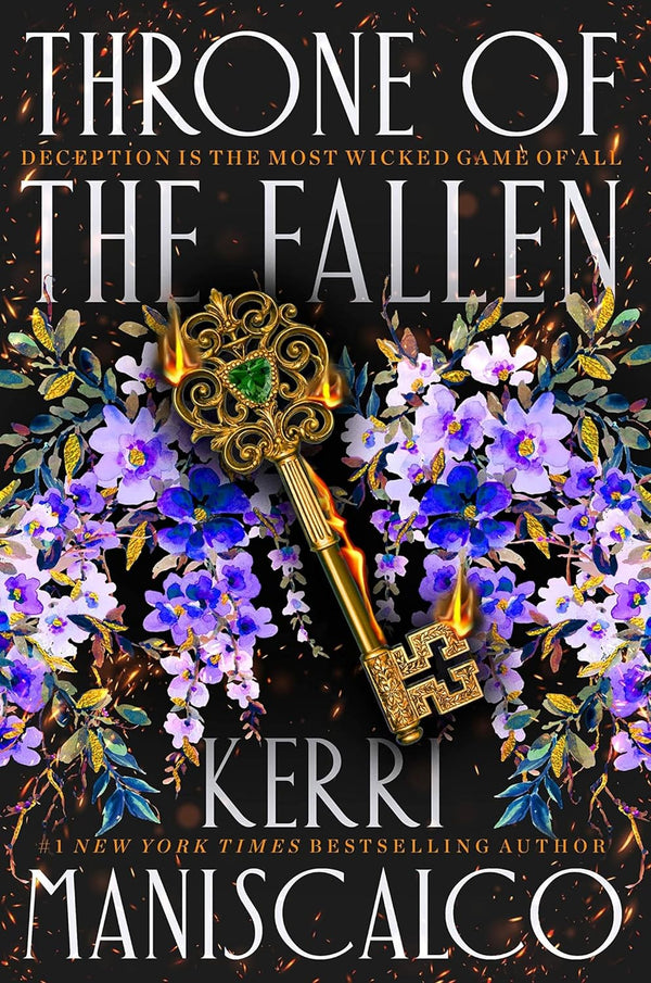 Throne of the Fallen: the seriously spicy romantasy from the author of Kingdom of the Wicked (A Prince of Sin) by Kerri Maniscalco (Author)