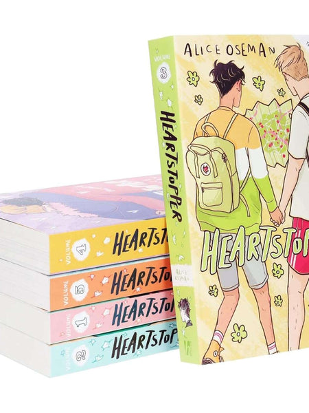 Heartstopper Series (Volumes 1-5) Books Collection Set By Alice Oseman