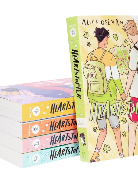 Heartstopper Series (Volumes 1-5) Books Collection Set By Alice Oseman
