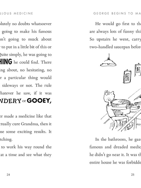 George's Marvellous Medicine by Roald Dahl (Author), Quentin Blake (Illustrator)