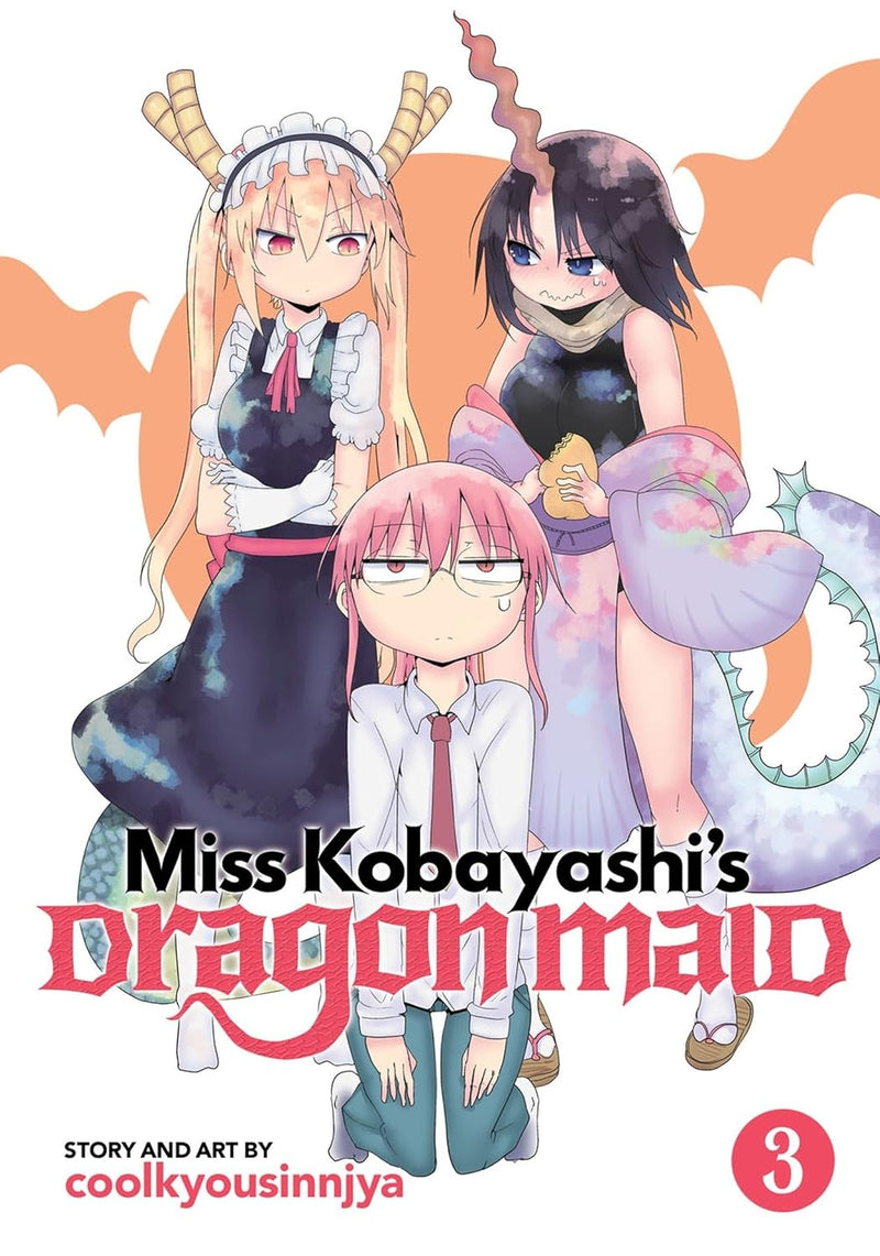 Miss Kobayashi's Dragon Maid Vol. 3 (Miss Kobayashi's Dragon Maid, 3) by coolkyousinnjya  by coolkyousinnjya