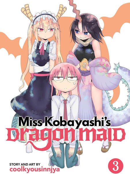 Miss Kobayashi's Dragon Maid Vol. 3 (Miss Kobayashi's Dragon Maid, 3) by coolkyousinnjya  by coolkyousinnjya