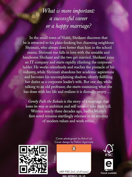 Gently Falls the Bakula by Sudha Murty