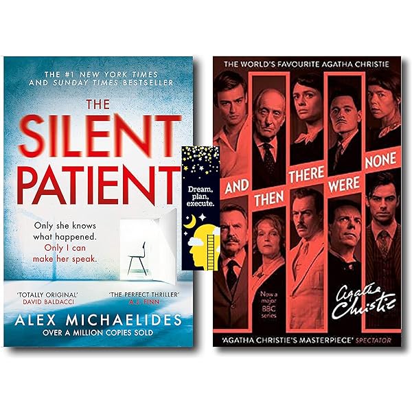 2 Book set And Then There Were None + The Silent Patient