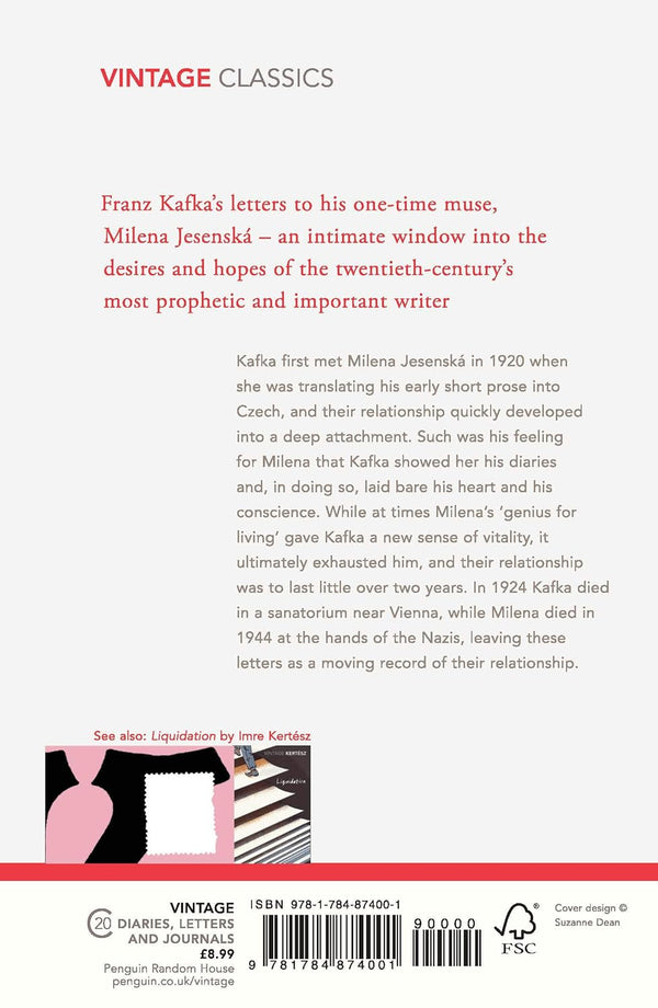 Letters to Milena: Discover Franz Kafka's Love Letters