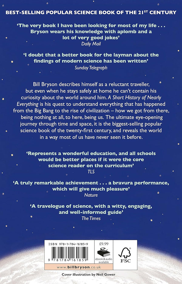 A Short History of Nearly Everything by Bill Bryson