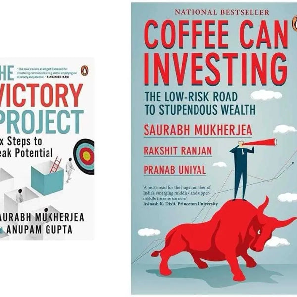 The victory project , Coffee can be investing 2 book set