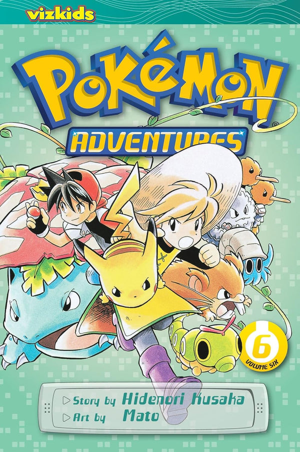 Pokemon Adventures Vol. 06: Volume 6 (Pokémon Adventures) [Paperback] Kusaka, Hidenori and Mato by HIDENORI KUSAKA