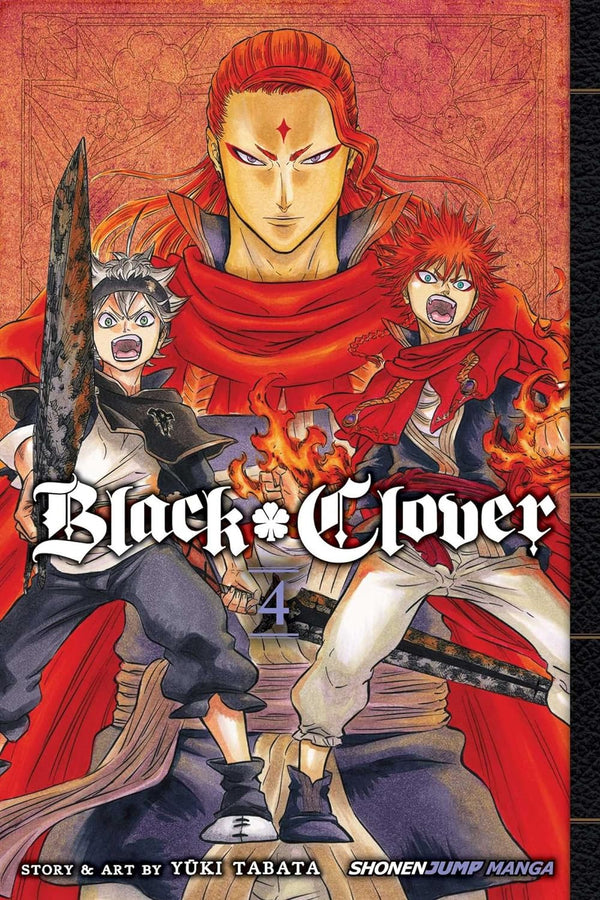 Black Clover Vol 04: The Crimson Lion King: Volume 4 by Yuki Tabata