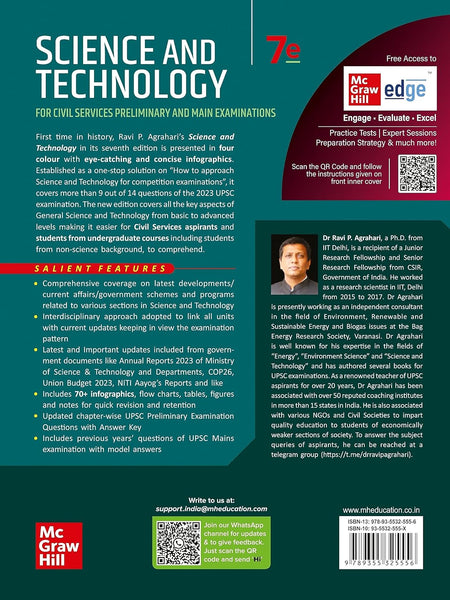Agrahari Science and Technology for UPSC (English| 7th Edition) |Civil Services Exam