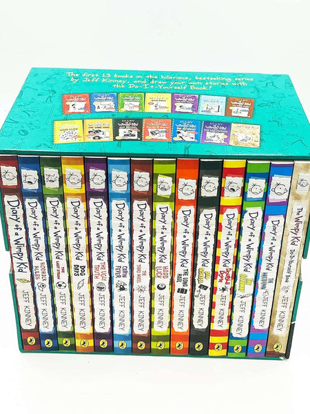Diary of a Wimpy Kid 14 book Box Set - by Jeff Kinney