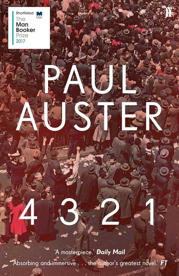 4 3 2 1 by Paul Auster and Faber & Faber Ltd