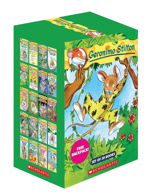 Geronimo Stilton (Set of 20 Books)  by GERONIMO STILTON (Author)