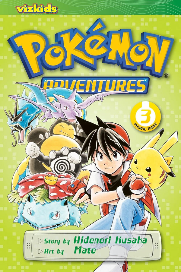 Pokemon Adventures Vol. 03: Volume 3 (Pokémon Adventures) by Hidenori Kusaka and Mato