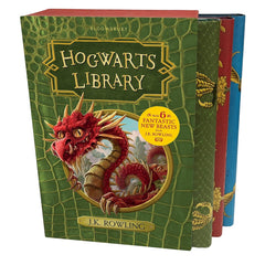 The Hogwarts Library Box Set : Quidditch, Fantastic Beasts, Beedle the Bard (3-Book Collection) by J.K. Rowling