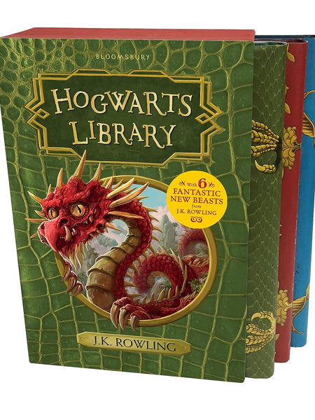 The Hogwarts Library Box Set : Quidditch, Fantastic Beasts, Beedle the Bard (3-Book Collection) by J.K. Rowling
