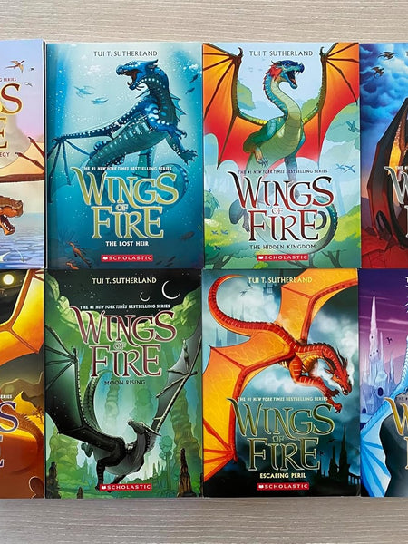 Wings Of Fire (8 Books) –  by Tui T. Sutherland (Author)