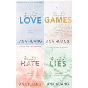 Anu huang Twisted 4 Book Set : Twisted love, Twisted Games, Twisted Hate, Twisted Lies