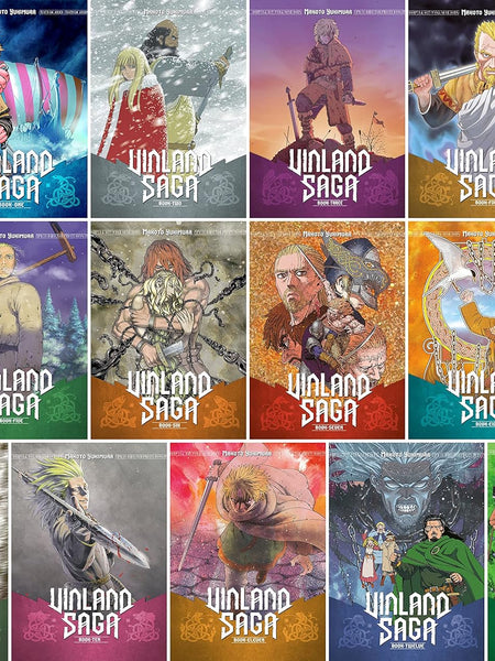 Vinland Saga Manga Set, Volumes 1-13 by Makoto Yukimura