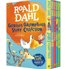 Roald Dahl's Glorious Galumptious Story 5 book Collection (Roald Dahl Box Set)