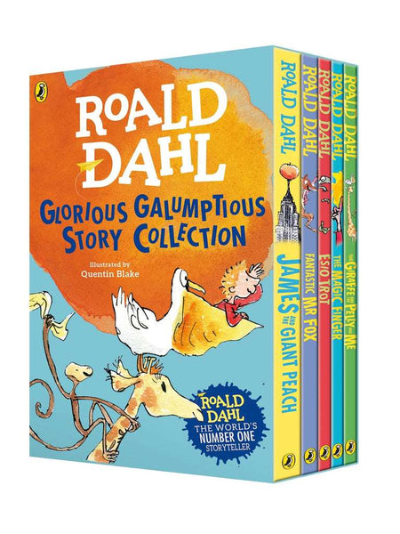 Roald Dahl's Glorious Galumptious Story 5 book Collection (Roald Dahl Box Set)