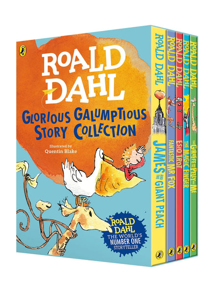 Roald Dahl's Glorious Galumptious Story 5 book Collection (Roald Dahl Box Set)