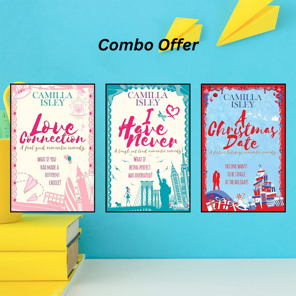 3 Book Set by Camilla Isley: I Have Never, Love Connection and A Christmas Date