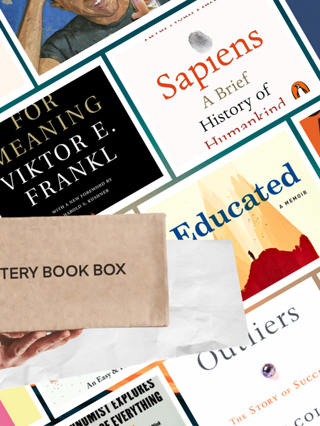 Blind date with a book Mystery Box ( Micro Size) - 1 or 2 Book set