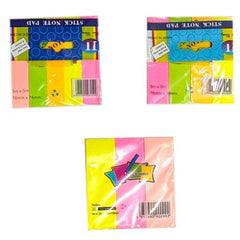 bindass Books Sticky Notes – 4 Colors (50 Sheets Each)