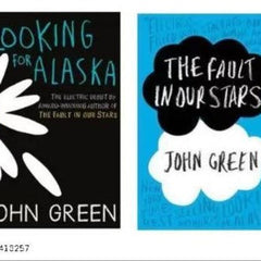 2 book set The Fault in our stars + Looking for Alaska