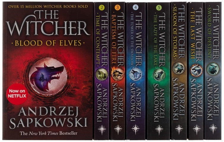 The Witcher Boxed Set – 8 Books by Andrzej Sapkowski