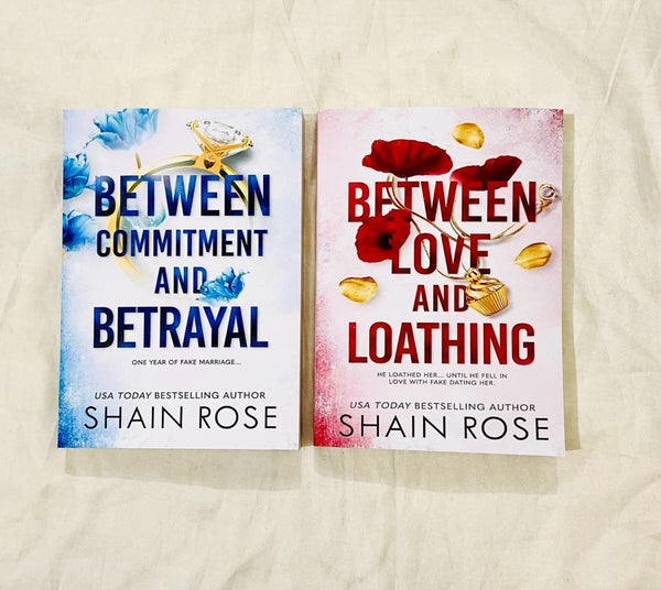 The Hardy Billionaire Brothers Series Combo by Shain Rose  Between Commitment and Betrayal,  Between Love and Loathing