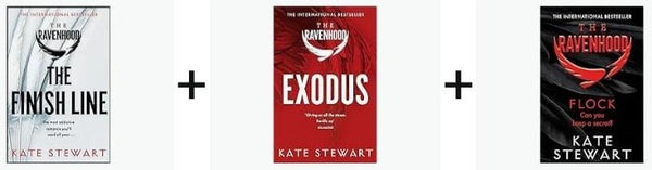 The Finish Line, Exodus and Flock (Ravenhood) series by Kate Stewart