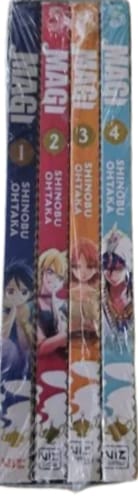 MAGI By Shinobu Ohtaka VOL. 1 TO 4 – English, Paperback