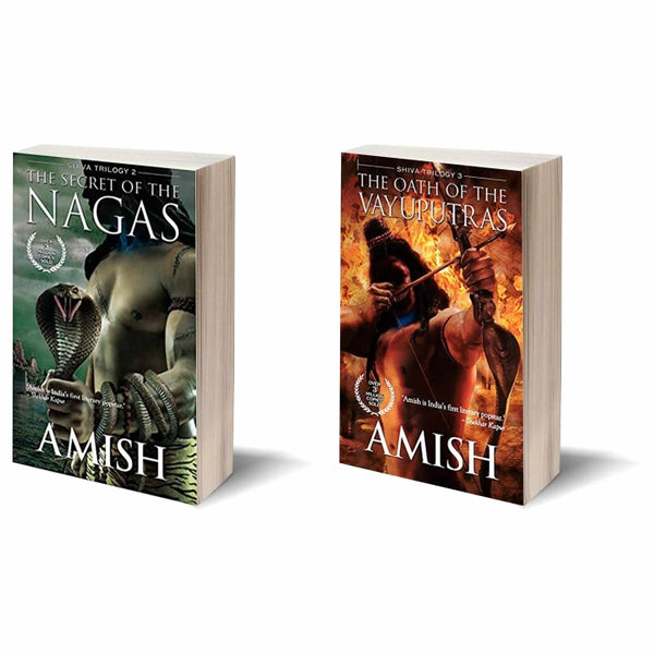 Embark on an Epic Two-Book Journey with the "Nagas, Oath of the Vayuputras" Set by Amish Tripathi