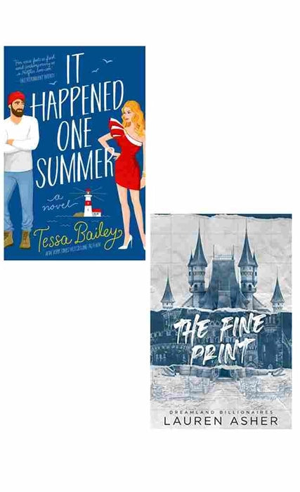 2 Book Set Collection It Happened One Summer + THE FINE PRINT