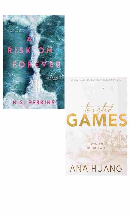 2 Book Set Collection A Risk on Forever + Twisted Games